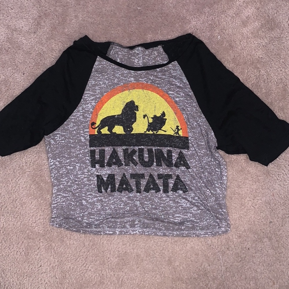 Lion King Crop Top